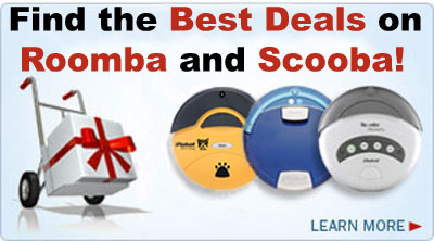 Find the Best Deals on the iRobot Roomba, Scooba and Dirt Dog